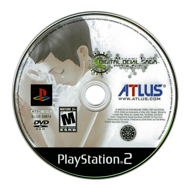 Shin Megami Tensei Digital Devil Saga ISO PlayStation 2 (PS2